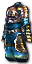 Blauer Drachenanzug +0