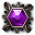 Roher Drachenamethyst
