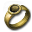 Verarbeiteter Goldring