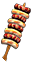 Einhand-Bratwurstspieß