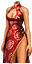 Drachenqipao (rot)