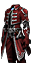 Steampunk-Uniform (rot)