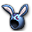 Hasenohren (blau)