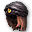 Schwarzer Turban (w)