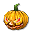 Zombiekürbismaske