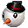 Schneemannmaske