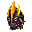 Kupf. Fangzahn-Helm (m)