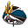 Blauer Turban