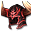 Vampirkriegerhelm (rot)