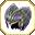 Graue Vampirfrisur+ (m)