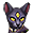 Allsehende Feuerkatze