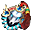 Eisblauer Kitsune