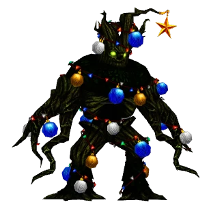 Grüner Weihnachtsent